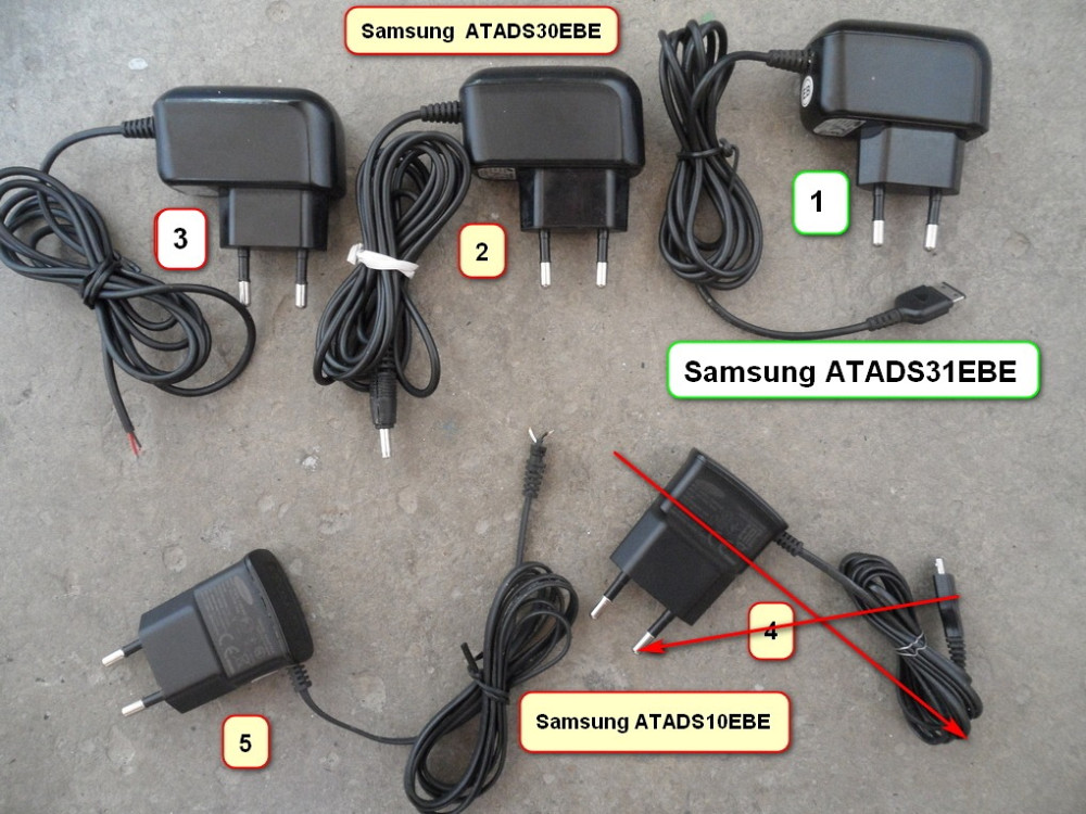 Адаптери Samsung ЕTA0U10EBE та ATADS30EBE Львів - зображення 1