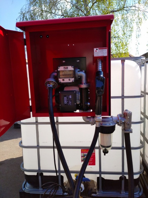 Насосна станція для палива в ящику 220В 56л/хв для дизельного палива IUSI Італія Луцк - изображение 1