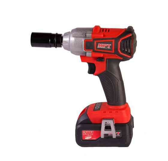 Гайковерт аккумуляторный MPT 21 V Li-ion 350 Нм 2 скорости пластиковый кейс MCIW2128 Харків