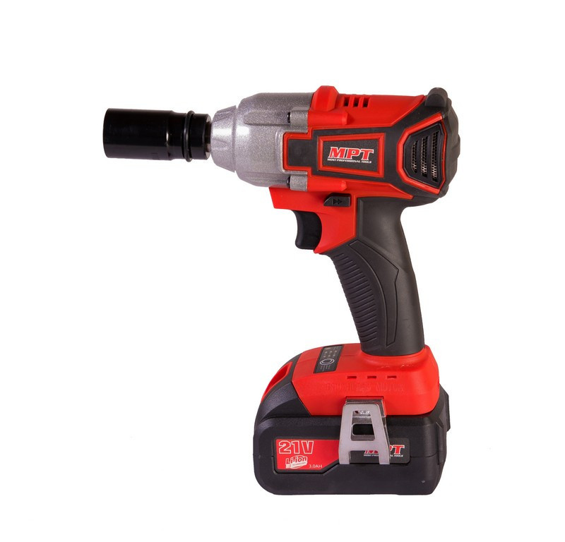 Гайковерт аккумуляторный MPT 21 V Li-ion 350 Нм 2 скорости пластиковый кейс MCIW2128 Харків - зображення 2