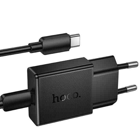 СЗУ Hoco N72 Speed ultra-thin PD20W (1USB-C) + кабель Type-C to Type-C Херсон