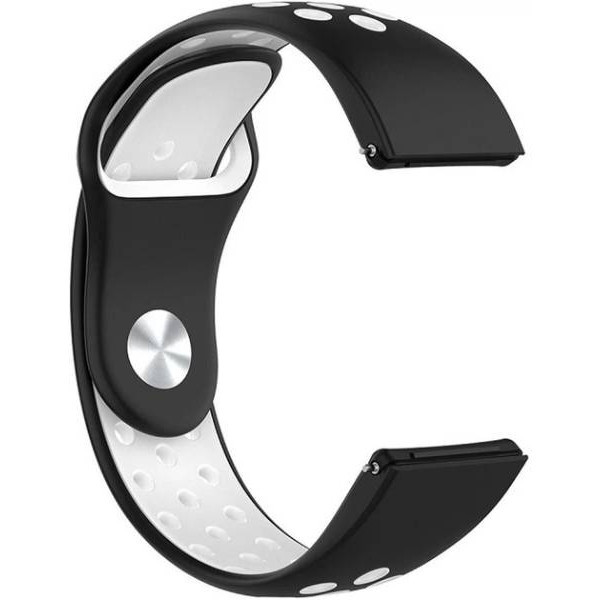 DM Ремінець Sport Nike 22 mm Універсальний Black/White Харків - зображення 2