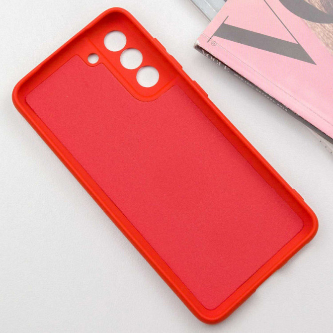 Чехол TPU GETMAN Liquid Silk Full Camera для Samsung Galaxy S21 FE Херсон - зображення 3