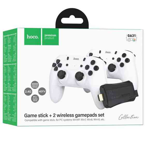 Игровая приставка Hoco GA31 + два беспроводных геймпада for PC Херсон