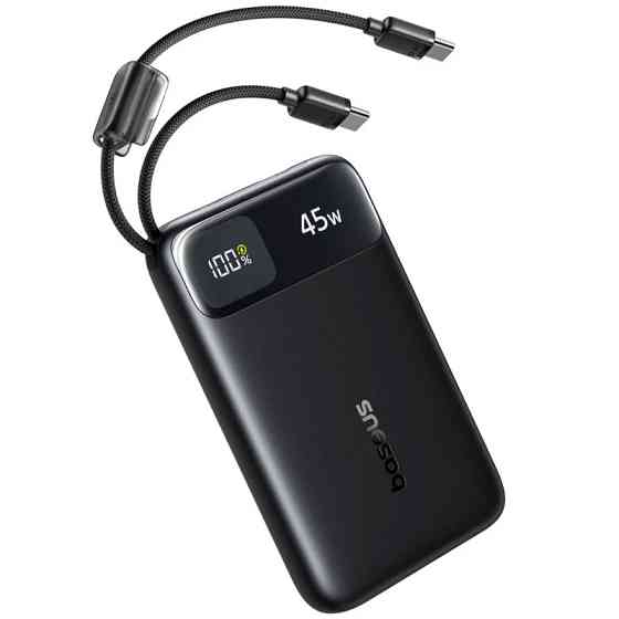 Портативное ЗУ Power Bank Baseus EnerFill FC11 PD45W with cables 10000 mAh (E00310) Херсон