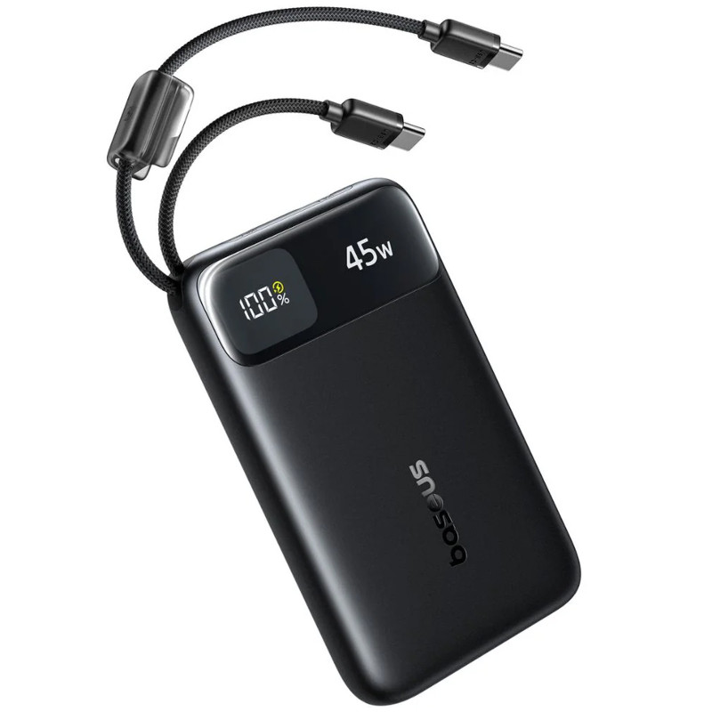 Портативное ЗУ Power Bank Baseus EnerFill FC11 PD45W with cables 10000 mAh (E00310) Херсон - зображення 2
