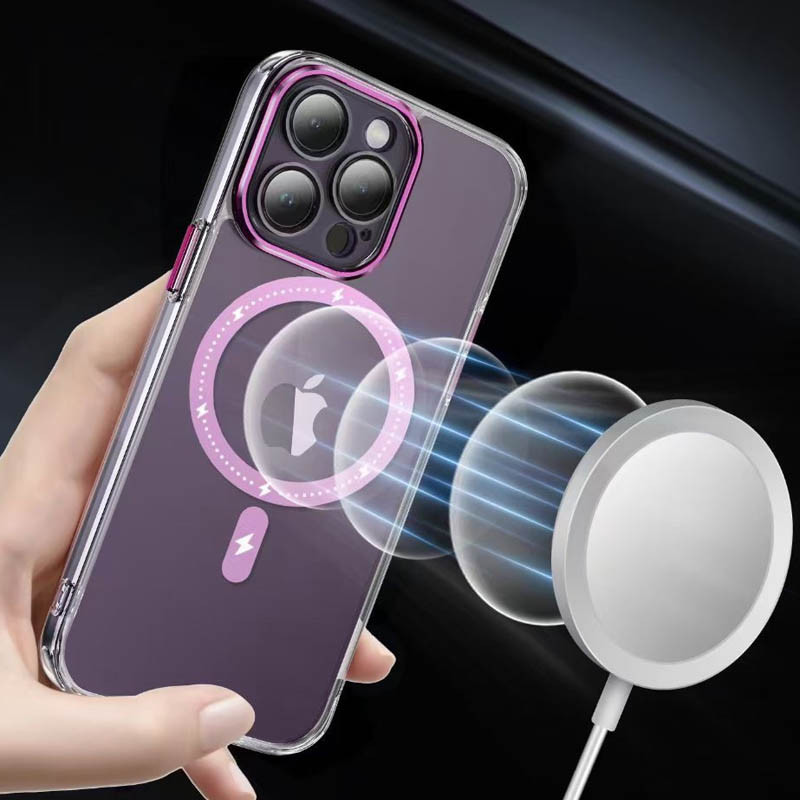 Чехол TPU+PC Colorful with Magnetic Fit для Apple iPhone 13 Pro (6.1") Херсон - зображення 4