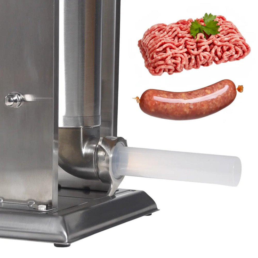 Шприц колбасный вертикальный Kamille KM6508 5 л серебристый Киев - изображение 7