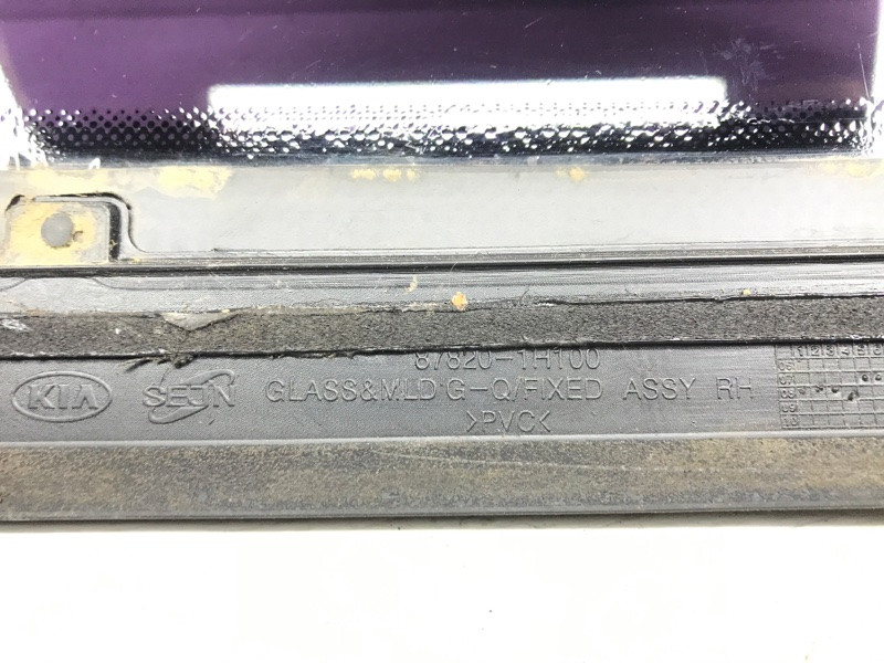 Стекло в кузов заднее правое Kia Ceed 2006-2012 878201H100 (Арт. 43907) Київ - зображення 3