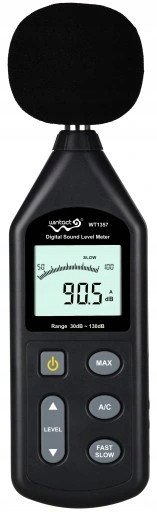 Измеритель шума (шумомер) 30-130 дБ WINTACT WT1357 Харків - зображення 4
