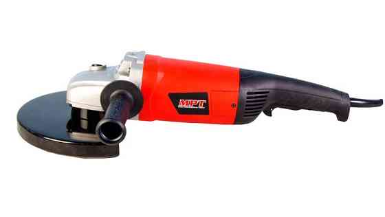 Машина углошлифовальная MPT PROFI 230 мм 2600 Вт 6000 об/мин плавный пуск подшипники C&U MAG2303 Харків