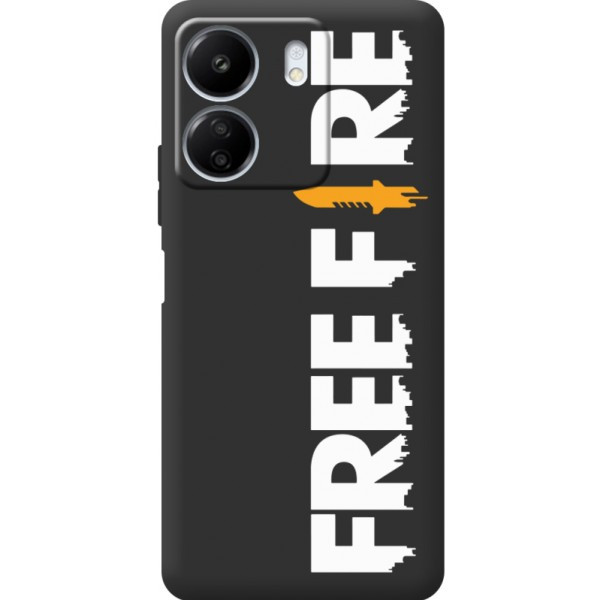 Чохол BoxFace для Xiaomi Redmi 13C/Poco C65 Free Fire White Logo (Код товару:33848) Харків - зображення 1