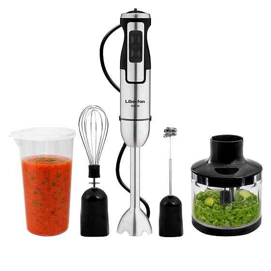 Блендер погружной Liberton LHB-0316 1500 Вт серебристый Киев