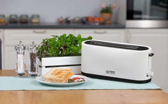 Тостер First FA-5368-4 900 Вт белый Київ - зображення 2