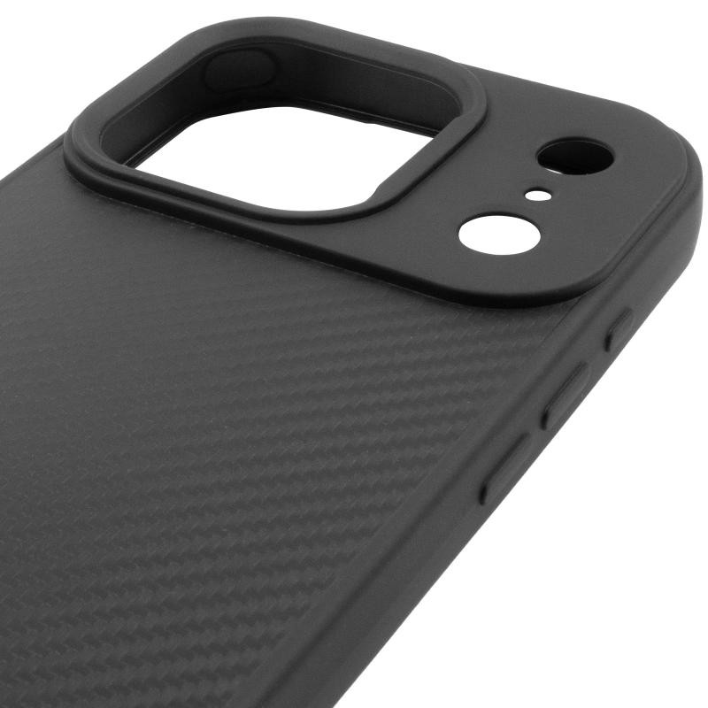 TPU чехол Carbon Protective with Magsafe для Apple iPhone 17 Pro (6.3") Херсон - зображення 5