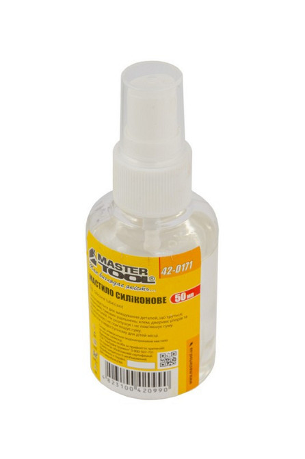 Смазка силиконовая MASTERTOOL спрей 50 мл 42-0171 Харків - зображення 1