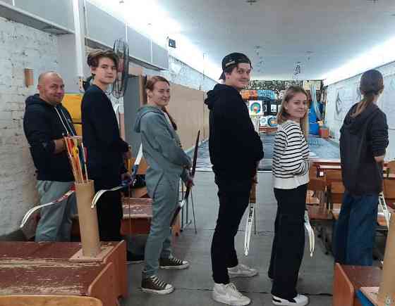 Корпоратив і тімбілдинг у Києві — стрільба з лука для компанії Киев