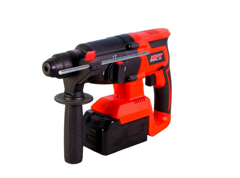 Перфоратор аккумуляторный MPT SDS-PLUS 26 мм 21 V Li-ion 4 Ач 1400 об/мин 4500 уд/мин 1.5 Дж 3 режим Харків - зображення 2