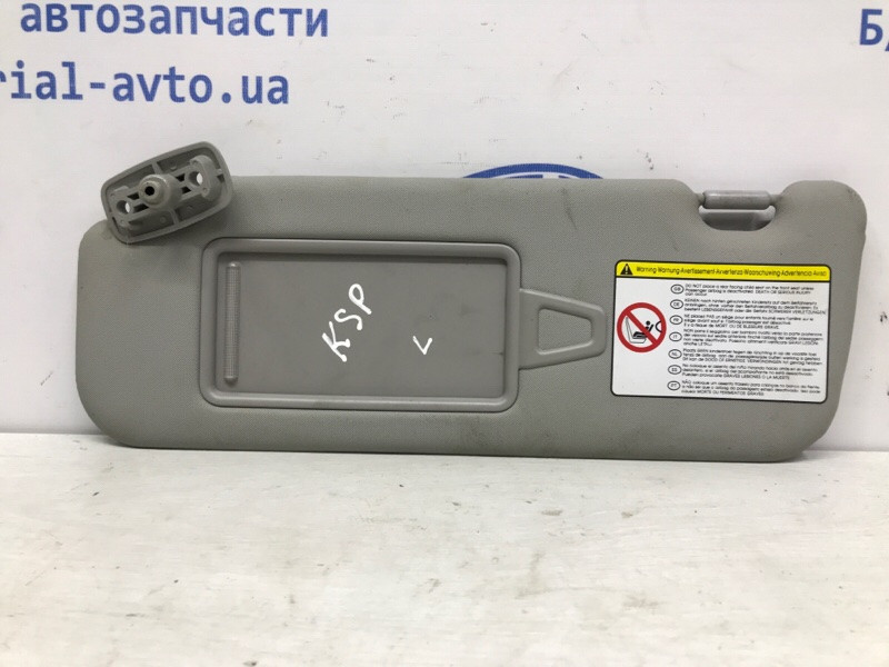 Козырек солнцезащитный левый Kia Sportage 2010-2016 85210-3W540-ED (Арт. 57084) Київ - зображення 1