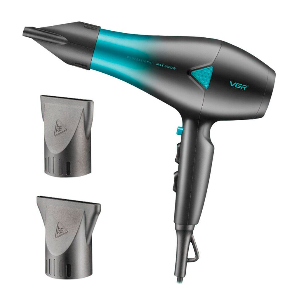 Фен VGR V-455 GREEN 2000-2400 Вт зеленый Киев - изображение 1