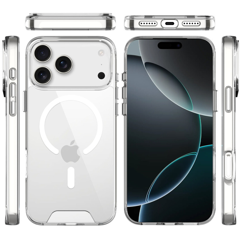 Чехол TPU Space Case with Magnetic Fit для Apple iPhone 17 Pro Max / 18 Pro Max (6.9") Херсон - зображення 3