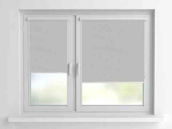 Рулонна штора Rolets Роял 2-815-300 30x170 см закритого типу Світло-сіра Київ