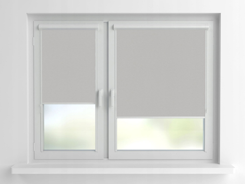 Рулонна штора Rolets Роял 2-815-300 30x170 см закритого типу Світло-сіра Київ - зображення 1