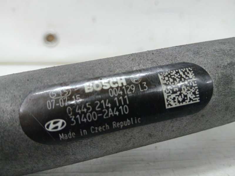 Топливная рампа Hyundai I30 FD 1.6 DIESEL D4FB 2007 (б/у) Киев - изображение 3