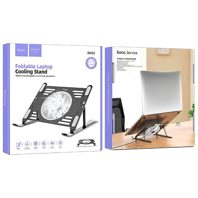 Подставка для ноутбука/планшета Hoco DH22 Active Cooling Херсон - изображение 5