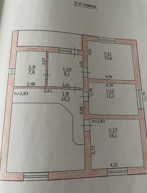 продажа 7-к дом Бориспольский, Борисполь, 115550 $ Бориспіль - зображення 7