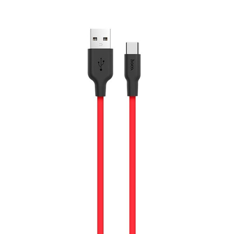 Дата кабель Hoco X21 Silicone Type-C Cable (1m) Херсон - зображення 1