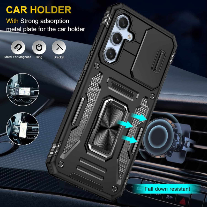 Ударопрочный чехол Camshield Army Ring для Samsung Galaxy S22+ Херсон - зображення 12