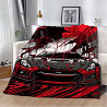 Плед 3D Nissan GTR швидкість та адреналін 2566_A 12023 160х200 см Київ
