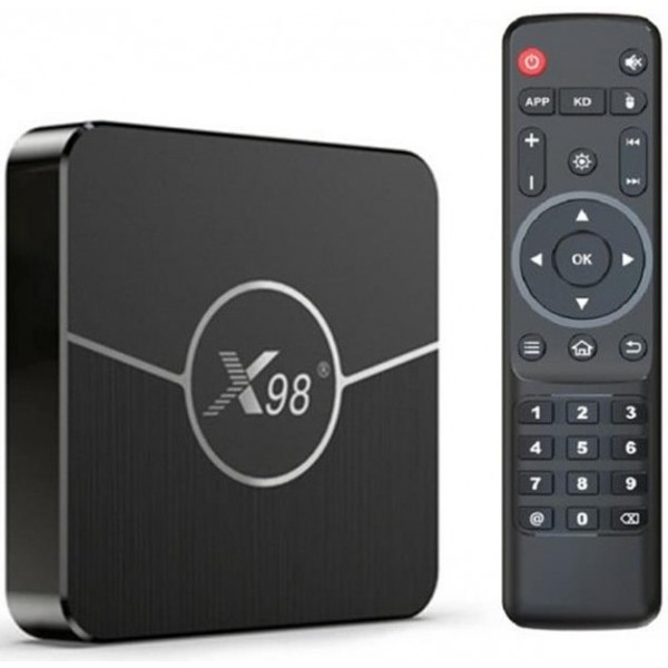 Vontar ТВ-приставка Smart TV X98 Plus 2/16GB Black (Код товару:33382) Харків - зображення 1