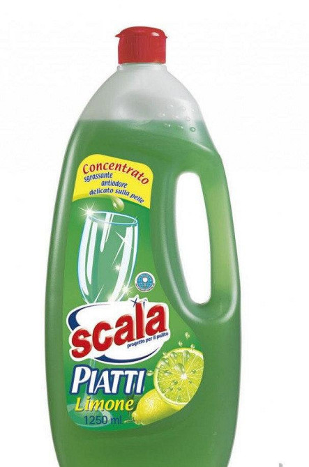 Засіб для миття посуду 1.25 л Scala Piatti Limone 8006130501907 Київ - зображення 1