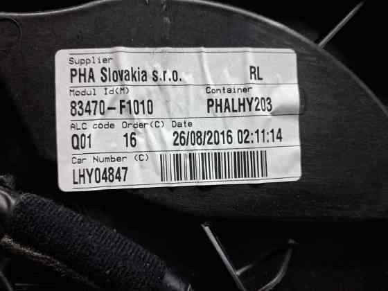 Стеклоподъемник задний левый Kia Sportage QL 1.7 DIESEL D4FD 2015 (б/у) Київ