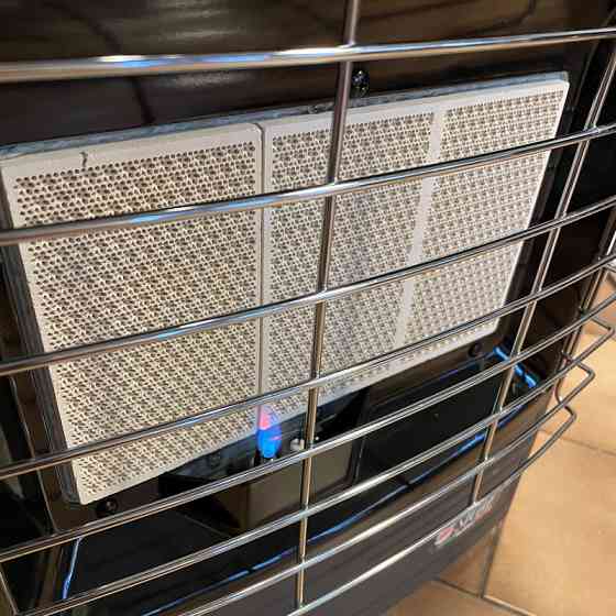 Обогреватель газовый инфракрасный, mod. Euro 90, 4,2 кВт, до 80 м2, пьезоподжиг, 3 режима, датчик CO Київ