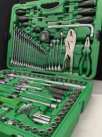 Универсальный набор инструмента 1/4", 3/8", 1/2" 144ед. TOPTUL GCAI144R Харків