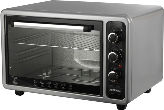 Электропечь ASEL AF40-23-Gray 40 л серая Киев - изображение 3