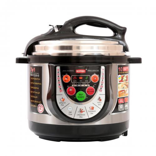 Мультиварка-скороварка Rotex REPС53-B Киев - изображение 1
