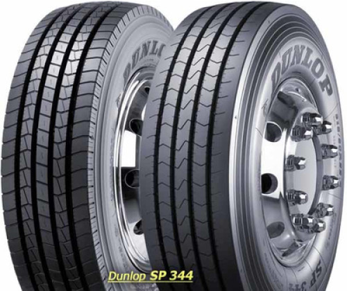 265/70 R19.5 Dunlop SP 344 140/138M Рульова вантажна шина Київ - зображення 1