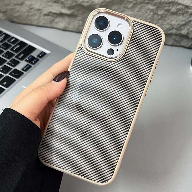 Чехол TPU+PC Carbon Mirage with MagSafe для Apple iPhone 16 Pro (6.3") Херсон - изображение 2