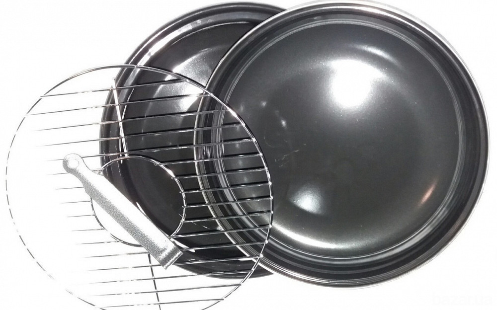 Сковорода гриль-газ Benson 32,5 см Одеса - зображення 5