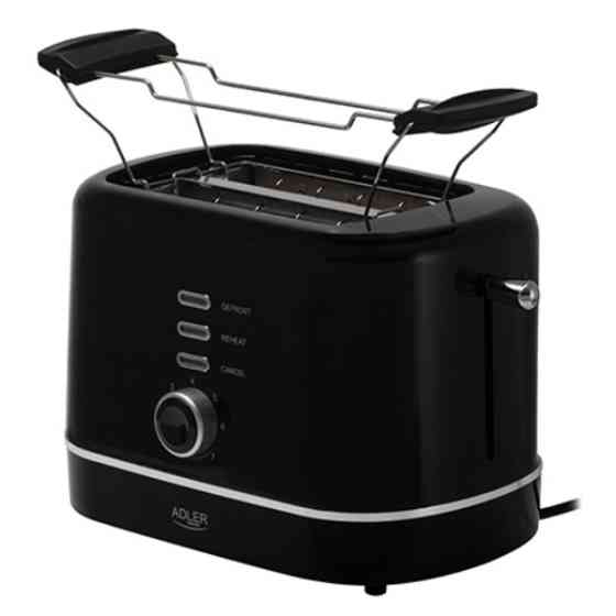 Тостер Adler AD 3224 black 850 Вт черный Київ