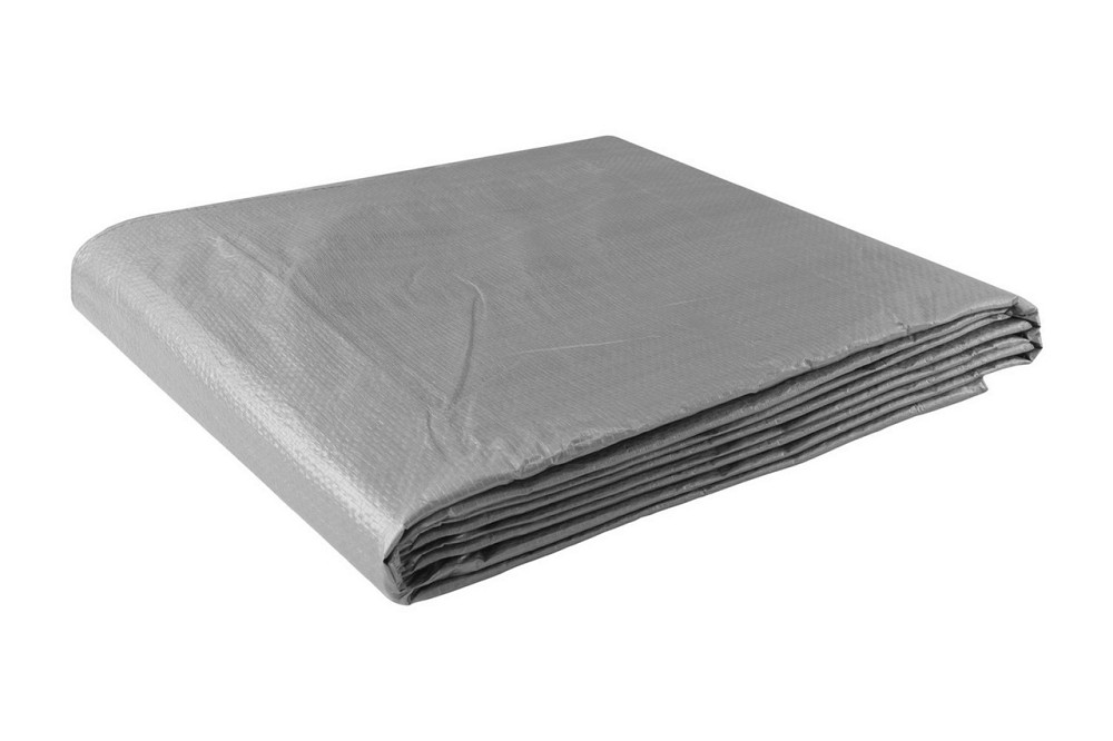 Тент универсальный MASTERTOOL TARPAULIN 3 × 5 м 110 г/м² Silver 79-7305 Харків - зображення 6