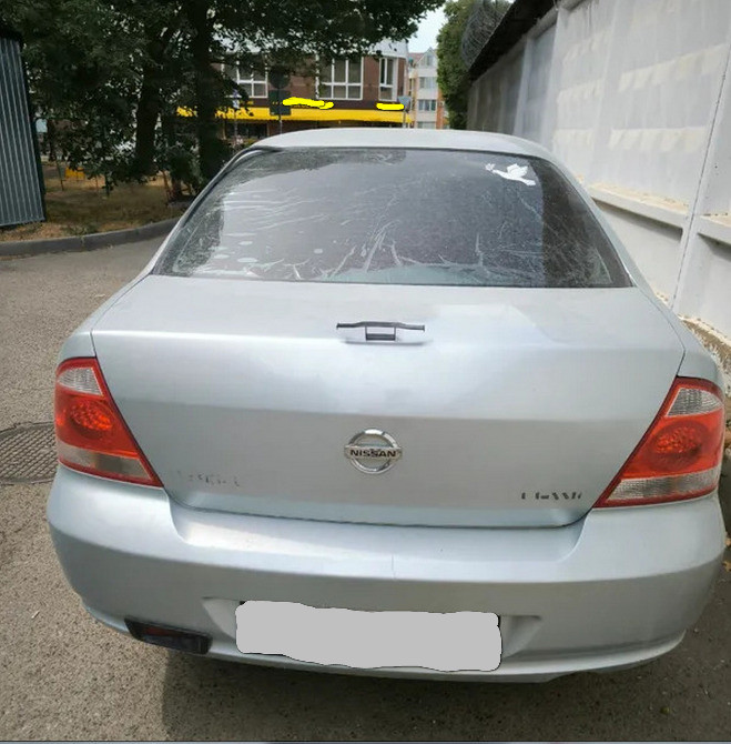 Мини Спойлер на авто Чёрный под карбон с усиленным скотчем Київ - зображення 7