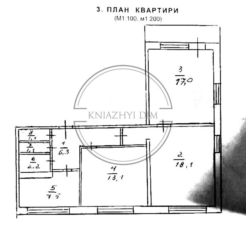 Продажа 3-х к.кв. на Березняках. № 21139165 Київ - зображення 2