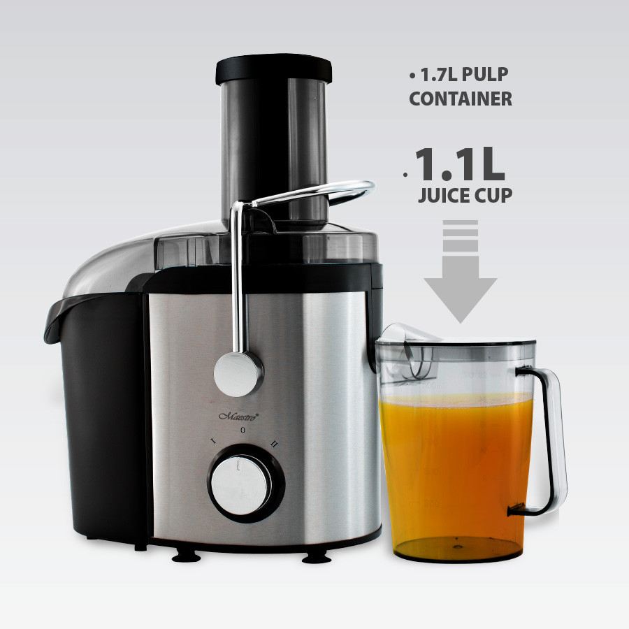 Соковыжималка Maestro MR-805 700 Вт серебристая Київ - зображення 3