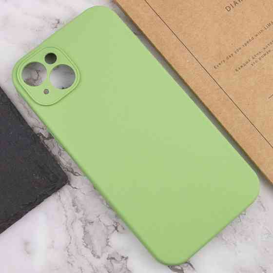 Чехол Silicone Case Full Camera Protective (AA) NO LOGO для Apple iPhone 14 (6.1") Херсон