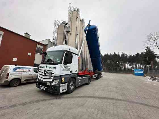 Водій категорії C+E самоскидний силос на міжнародні маршрути Київ